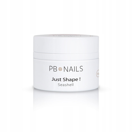 PB NAILS Żel budujący Just Shape! - Seashell - 50g