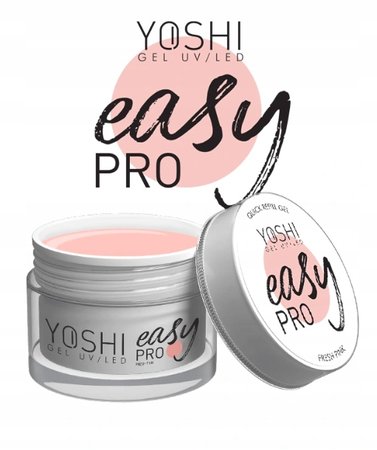 YOSHI Żel budujący Easy PRO - Fresh Pink - 50ml - DUŻY