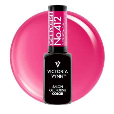 VICTORIA VYNN Lakier Hybrydowy Supernova Pink 412 - 8ml
