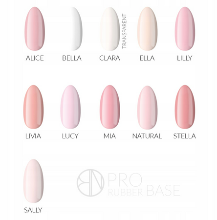 BOSKA NAILS Baza kauczukowa RUBBER BASE PRO - BELLA - 6ml