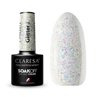 CLARESA Lakier hybrydowy GLITTER 1 - 5g