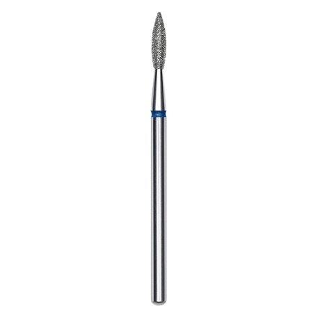 STALEKS Frez diamentowy PŁOMYK ostry niebieski EXPERT 2,1/8mm - FA11B021/8