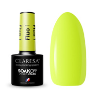 CLARESA Lakier hybrydowy FLUO 1 - 5g