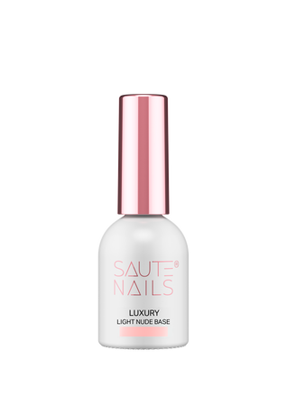 SAUTE NAILS Baza hybrydowa do paznokci Luxury LIGHT NUDE BASE - 8ml