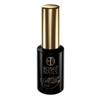 BOSKA NAILS Top hybrydowy TOP MILKY - 10ml - DUŻY