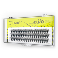 CLAVIER Kępki rzęs DU2O Double Volume - 11mm