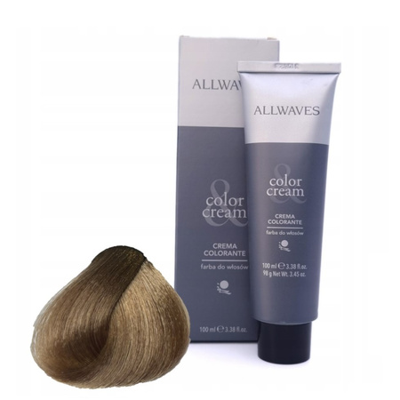 ALLWAVES Farba do włosów 8.12 - Intensywny Jasny Popielaty Blond - 100ml