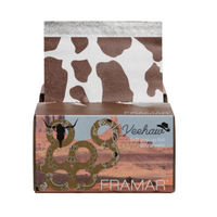 FRAMAR Folia fryzjerska aluminiowa w paskach YEEHAW 5x11 - 500 sztuk