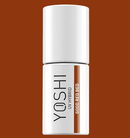 YOSHI Lakier hybrydowy Good Red Bed 6ml – 303