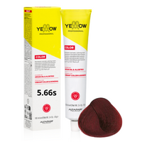 ALFAPARF YELLOW Farba do włosów 5.66s - Super jasny intensywny czerwony brąz - 100ml
