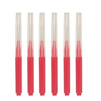 NAIL4U Szczoteczki do laminacji brwi - Neonowy Róż - 10 sztuk