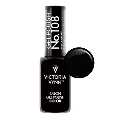 VICTORIA VYNN Lakier hybrydowy Black Velvet 108 - 8ml