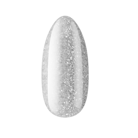 BOSKA NAILS Lakier hybrydowy Bflash Silver 372 - 6ml