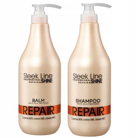 STAPIZ Zestaw do włosów zniszczonych REPAIR - 2x1000ml