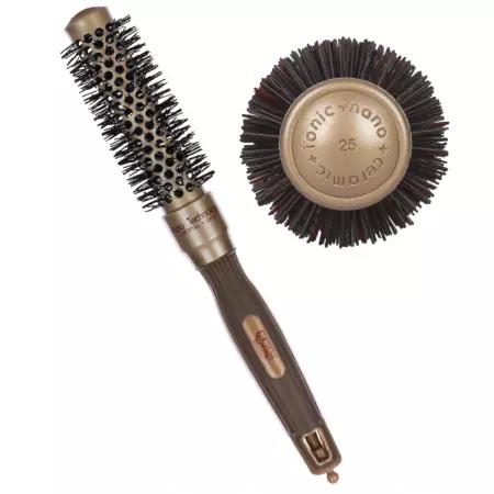 PONIK'S Szczotka ceramiczna do modelowania włosów 25mm - DS425