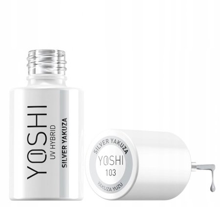 YOSHI Lakier hybrydowy Silver Yakuza 6ml – 103