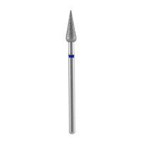 STALEKS Frez diamentowy GRUSZKA OSTRA niebieski EXPERT 4/12mm