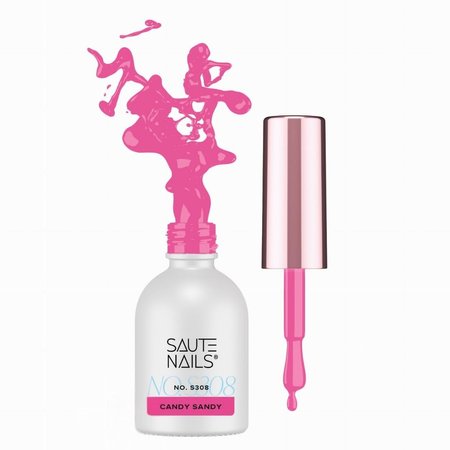 SAUTE NAILS Lakier hybrydowy S308 Candy Sandy - 8ml