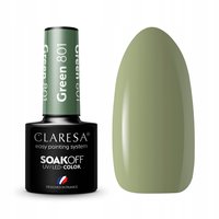 CLARESA Lakier hybrydowy GREEN 801 - 5g