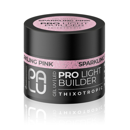 PALU Żel budujący do paznokci builder SPARKLING PINK - 12g