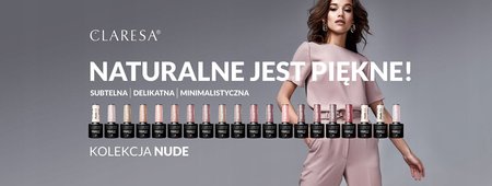 CLARESA Lakier hybrydowy NUDE 108 - 5g