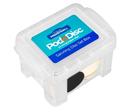 CLAVIER Nakładki ścierne + nośnik 80/150/240 PODODISK - 20mm M