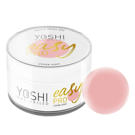 YOSHI Żel budujący do paznokci Easy PRO - COVER LIGHT - 15ml