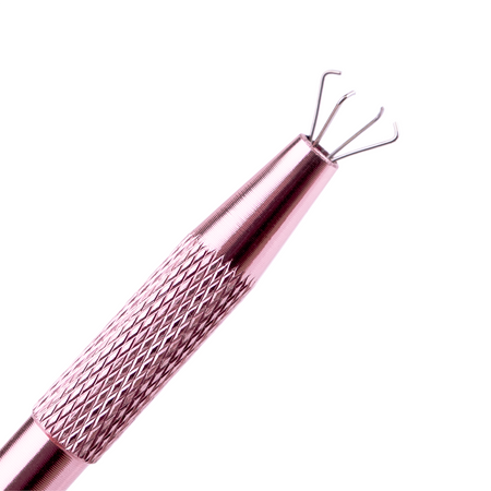 PB NAILS Chwytak holder do gąbeczek ombre RÓŻOWY