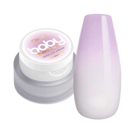 CLAVIER Żel do zdobień paznokci Paint gel Baby Boomer 3w1 P06 LILACELLE - 3g