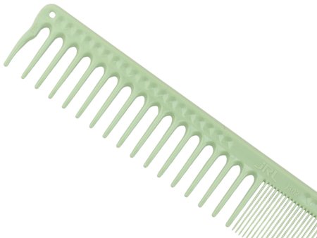 JRL Grzebień fryzjerski do strzyżenia 7,3” Zielony -  J302 Light Green 18,5 cm