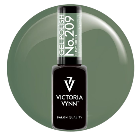 VICTORIA VYNN Lakier hybrydowy Dusty Green 209 - 8ml