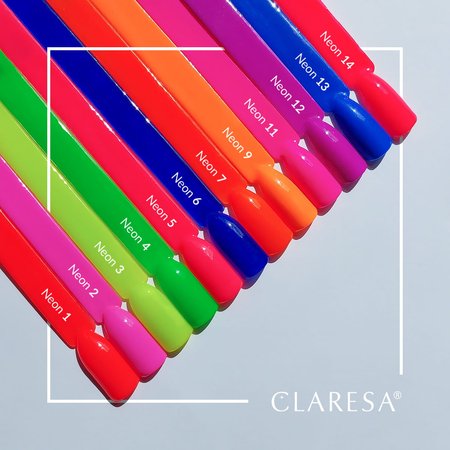 CLARESA Lakier hybrydowy NEON 12 - 5g