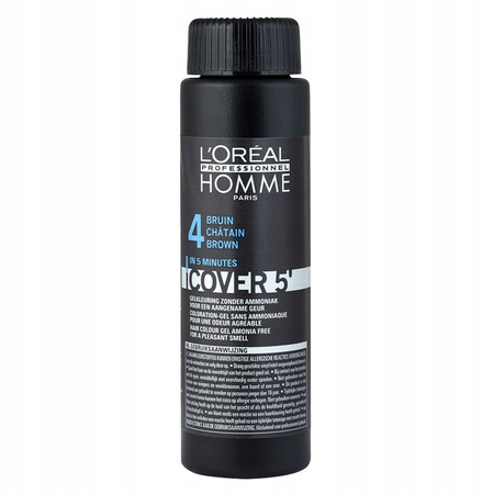 LOREAL Żel do koloryzacji włosów Odsiwiacz BROWN 4 - 50ml