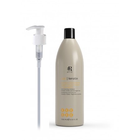 RR LINE Szampon do włosów KERATIN - 1000ml + pompka