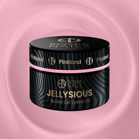 BOSKA NAILS Żel budujący do paznokci JELLYSIOUS - Pinkland - 50ml - DUŻY