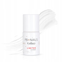 PB NAILS Lakier hybrydowy MAX WHITE Biały - 10ml