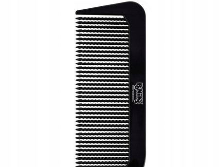 PONIK'S Grzebień do strzyżenia KARBOWANY Czarny - DG75439