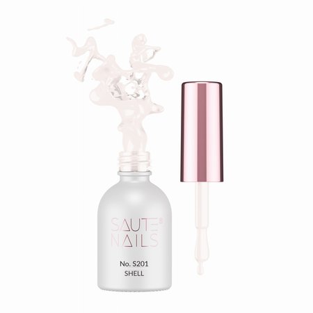SAUTE NAILS Lakier Hybrydowy S201 SHELL - 8ml