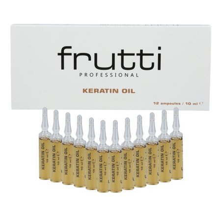 FRUTTI Ampułki do włosów z olejkiem keratynowym KERATIN OIL - 12x10ml