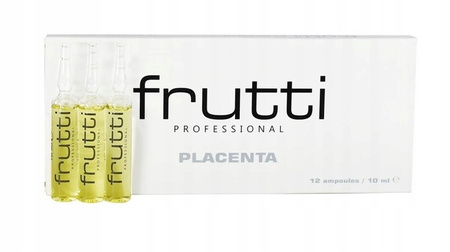 FRUTTI Ampułki do włosów PLACENTA 12x10ml