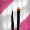 STALEKS Pędzelek dwustronny do ombre/liner EXPERT 7mm/11mm NBE-01/07