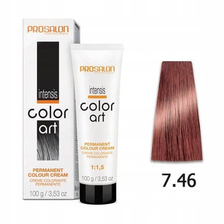 CHANTAL COLOR ART Farba do włosów 7,46 - 100ml