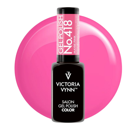 VICTORIA VYNN Lakier hybrydowy Maybe Pink 418 - 8ml