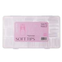 SAUTE NAILS Tipsy do paznokci Soft Tips SQUARE - 360 sztuk