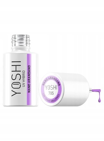YOSHI Lakier hybrydowy Nano Arandano 6ml – 705