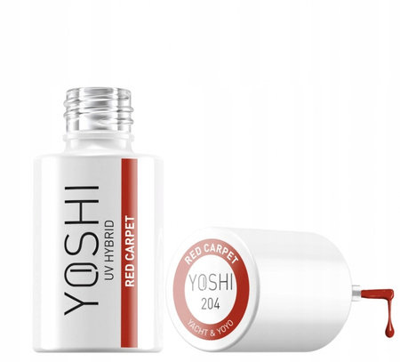 YOSHI Lakier hybrydowy Red Carpet 6ml – 204