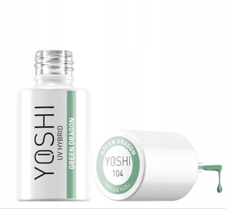 YOSHI Lakier hybrydowy Green Dragon 6ml – 104