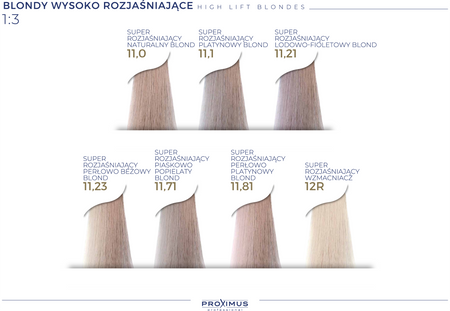 Proximus Farba Supreme Color 25 szt + PALETA
