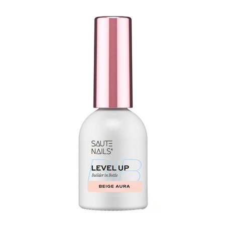 SAUTE NAILS Żel w butelce Level Up - Beige Aura - 8ml