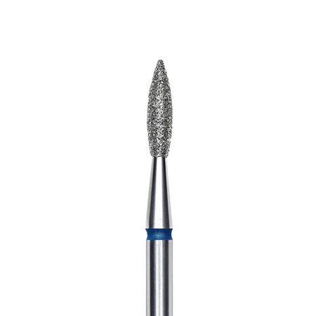 STALEKS Frez diamentowy PŁOMYK ostry niebieski EXPERT 2,1/8mm - FA11B021/8